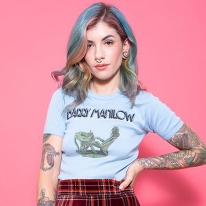 70’s Barry Manilow Baby Doll Tee